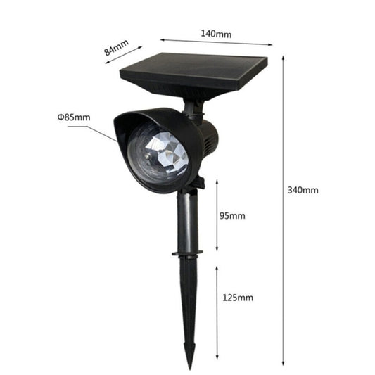 Lampa Solara cu Jocuri de Lumina – Efecte Magice