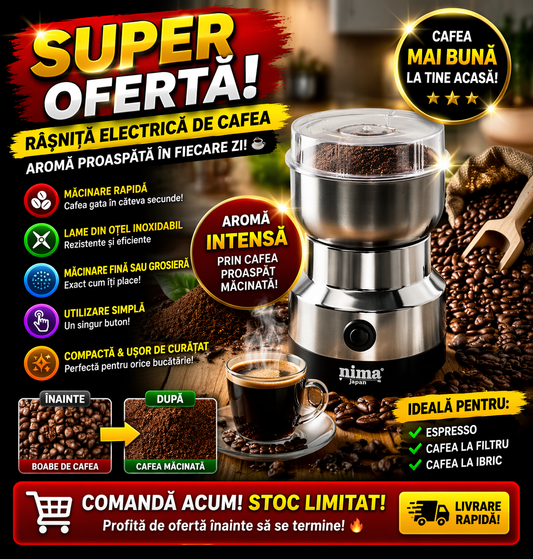Rasnita Electrica pentru Cafea