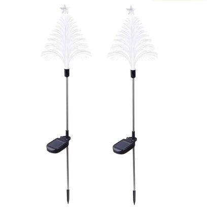 SET 4 Lampi Solare pentru Gradina cu 7 Culori Schimbatoare