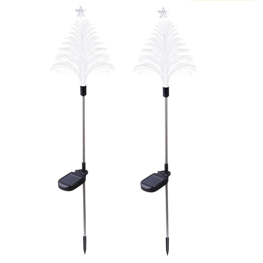 SET 4 Lampi Solare pentru Gradina cu 7 Culori Schimbatoare