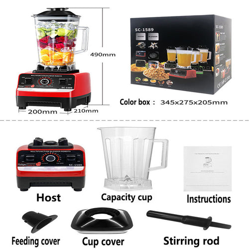 Blender de bucatarie profesional Capacitate 2.5L