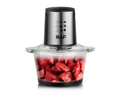 Tocator Electric RAF, Bol Din Inox, 4 Lame, Capacitate 3L, 1000W