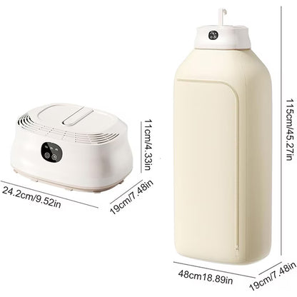 Uscator de Haine Electric, Pliabil, Portabil, Uscare Rapida, Circulatie cu Aer Cald la 360°