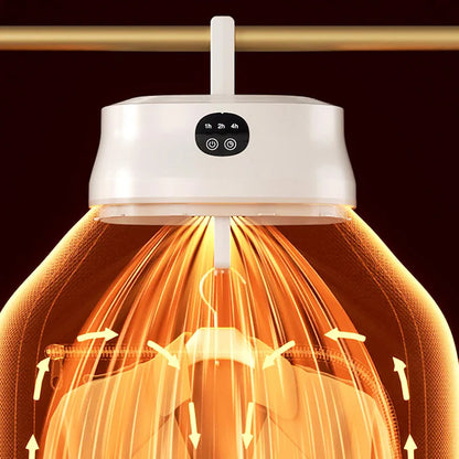 Uscator de Haine Electric, Pliabil, Portabil, Uscare Rapida, Circulatie cu Aer Cald la 360°