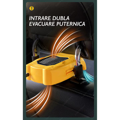 Ventilator Auto pentru Scaun cu 3 viteze, Alimentare Bricheta, Cablu 1.8m